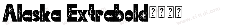 Alaska Extrabold字体转换